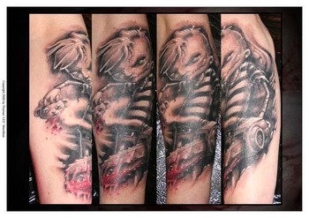 Tommy Lee Wendtner - Chainsaw Kid Tattoo