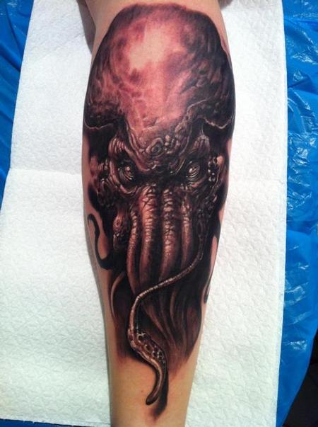 Tommy Lee Wendtner - evil tattoo