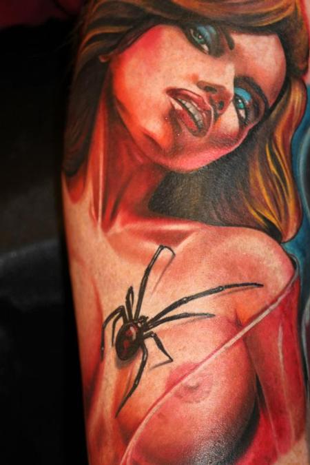 Tony Adamson - Part of Johns Girls, girls, girls sleeve.