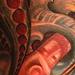 Biomechanical leg sleeve Tattoo Design Thumbnail