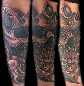 Tattoos Skull skull tattoo arm. Tattoos Skull