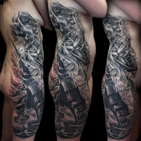 Tattoos - the old man and the sea - 125301