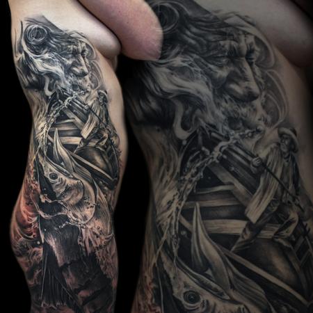 Tattoos - The old man and the Sea - 125300