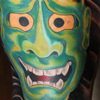 tattoo galleries/ - Gorilla with severed head! - 51392