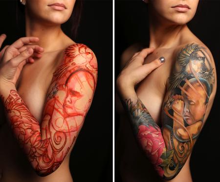 Gabriel Tenneson - Freehand Life Sleeve