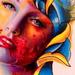 Undead Zombie Girl Rose Morph Original Art Design Thumbnail