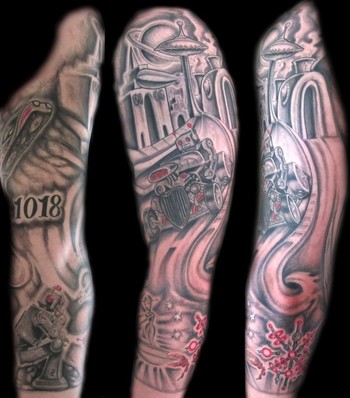 Trent Edwards - robot sleeve