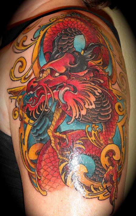 tribal collins fort tattoo dragon nouveau : Tattoos by japanese Merrell Ben tribal collins fort tattoo dragon nouveau : Tattoos by japanese Merrell Ben