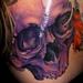 Tattoos - butterfly skull - 58107