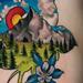 Tattoos - mountain landscape - 65395