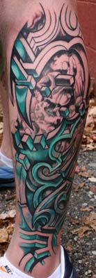 Tattoos - Leg coverup - 24755