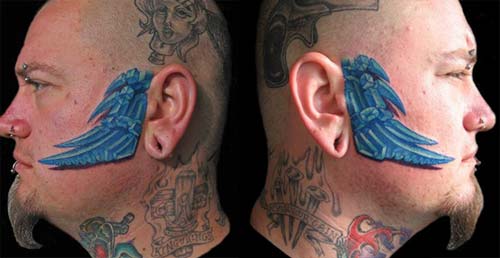 Tattoos - Crystalline Mutton Chops - 14437