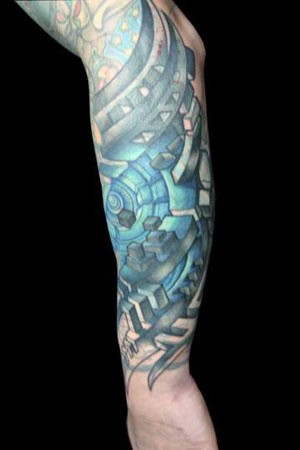 Tattoos - Geometric Arm - 14447