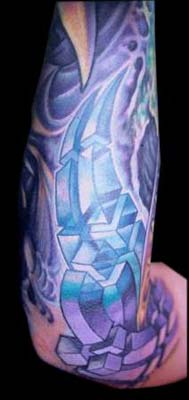 Tattoos - Geometric Arm Sleeve - 14470