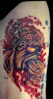 Tattoos - Self Destructive Heads - 14472