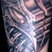 tattoo galleries/ - Black and Grey Bio Mech Arm