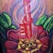 tattoo galleries/ - Key with Flower