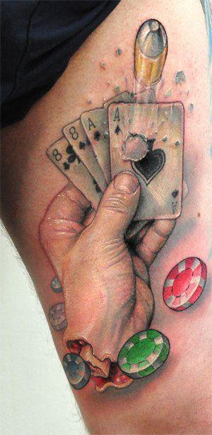 Bez - Dead mans hand tattoo