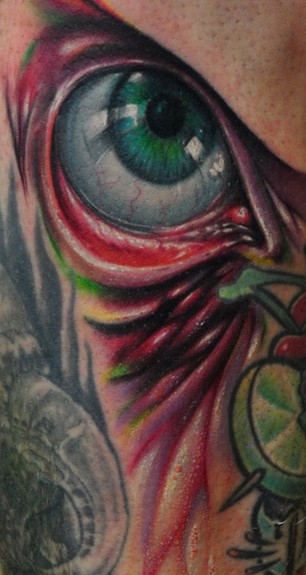 Looking for unique Bez Tattoos Color eye Tattoo