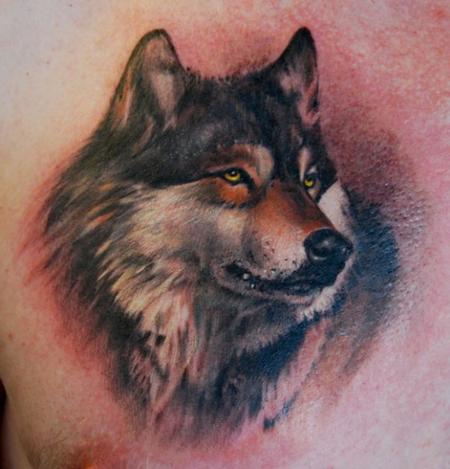 Wolf Tattoos on Paradise Tattoo Gathering   Tattoos   Bez   Wolf Tattoo