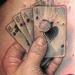 Tattoos - Dead mans hand tattoo - 58654