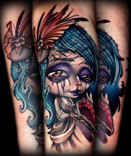 Kelly Doty - Casket Girl tattoo