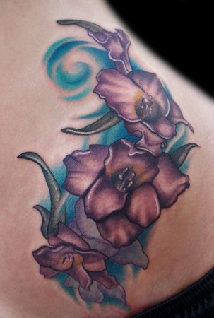 Tattoos Tattoos Color Gladiola tattoo Tattoos Tattoos Color Gladiola tattoo