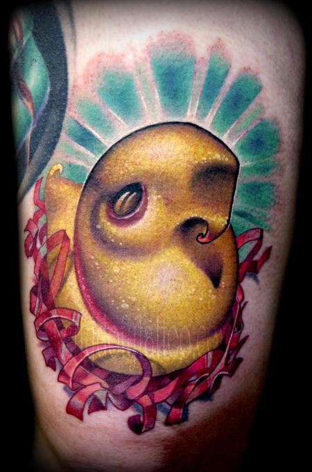 Kelly Doty - Holy Peep! tattoo