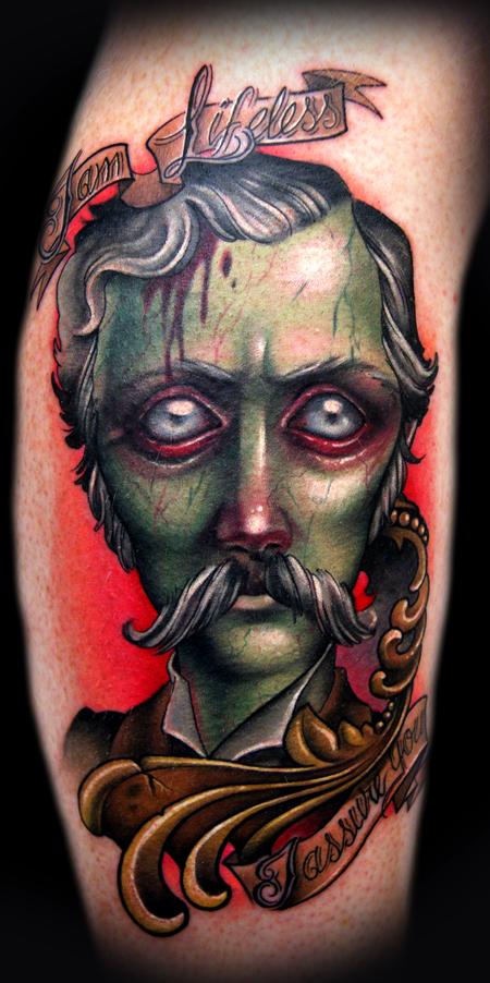 Kelly Doty - A (dead) Southern Gent tattoo