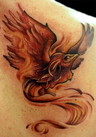 Another phoenix tattoo!