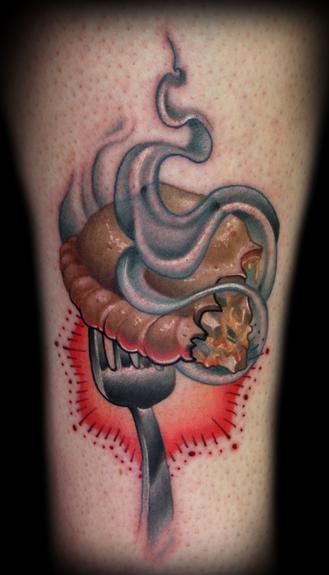 Kelly Doty - Pierogi tattoo