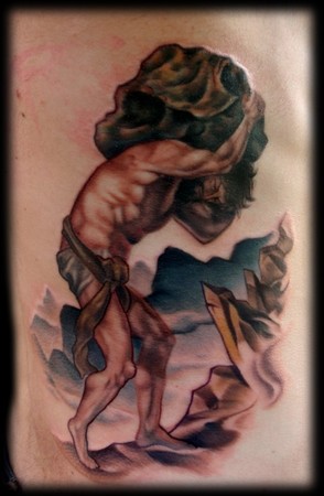 Kelly Doty - Sisyphus tattoo