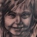 Tattoos - Black and Gray Girl Portrait Tattoo - 40066