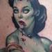 Tattoos - Gil Elvgren Pinup Zombified tattoo - 59700