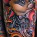 Tattoos - Fancy Fennec Fox and Filagree collab tattoo with Dave Barton - 60076