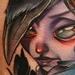 Crow Lady tattoo Tattoo Thumbnail