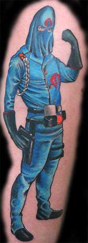 Tattoos - Cartoon tattoos - C.O.B.R.A