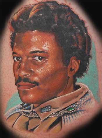 Tattoos Movie Star Wars tattoos Lando click to view large image