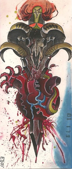 Tattoos - Nuclear HeartBreak By Eli Williams/9-10 - 49388