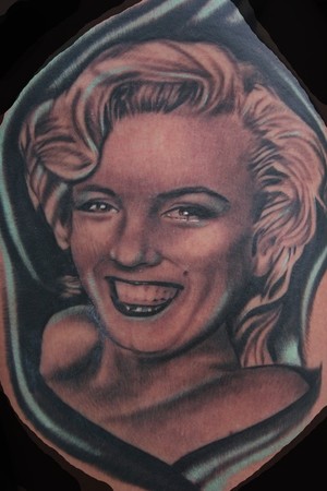 Looking for unique Mario Bell Tattoos?  Young Marilyn Monroe