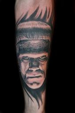 Looking for unique Mario Bell Tattoos?  Frankenstein