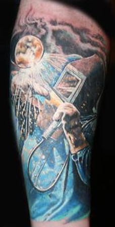Looking for unique Mario Bell Tattoos?  Rickey the Welder