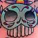 tattoo galleries/ - Skull on foot