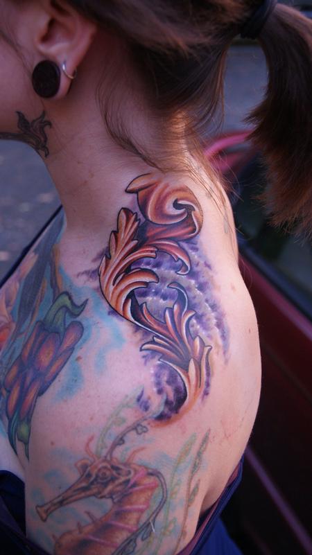 Ty McEwen - filagree tattoo
