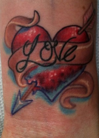 heart tattoos on wrist. +heart+tattoos+on+wrist