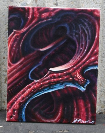 Ty McEwen - bio organic oil painting