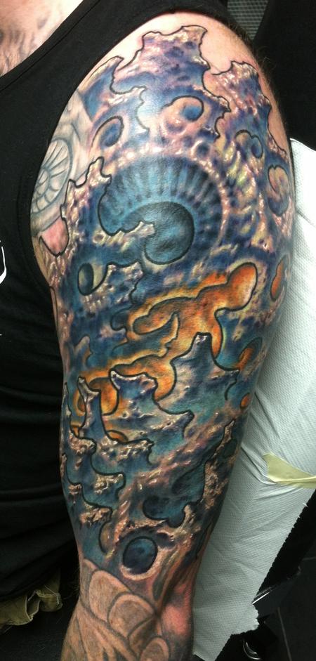 seashell tattoo