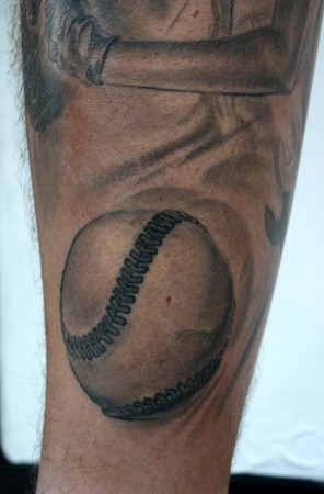 Baseball Tattoo Gallery