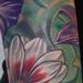 Tattoos - color flower sleeve tattoo - 58129