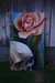 Tattoos - skull and rose painting - 44510